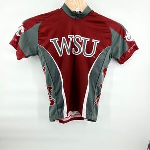 WSU Cougars Cycling Jersey Men Large NWT Adrenaline Promotions Washington State‎